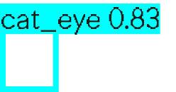Graphic depiction of AI label, stating Cat_Eye 0.83