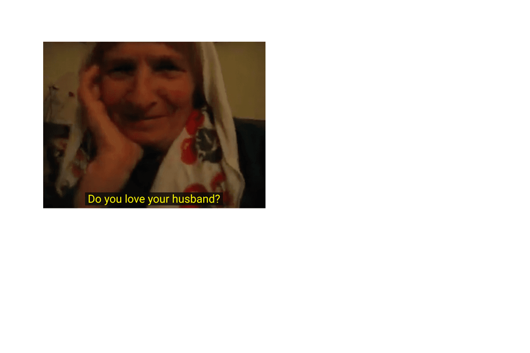 Screenshot from a video by Cansu Yıldıran
