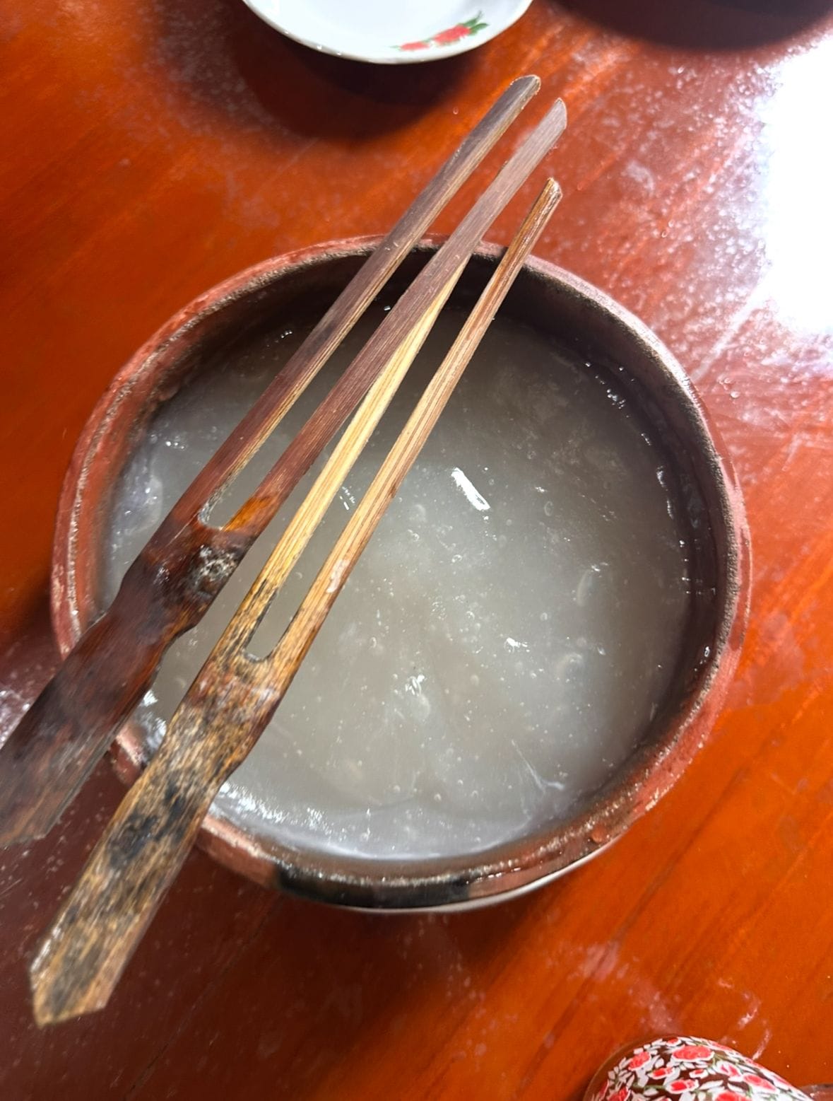 Bowl of papeda