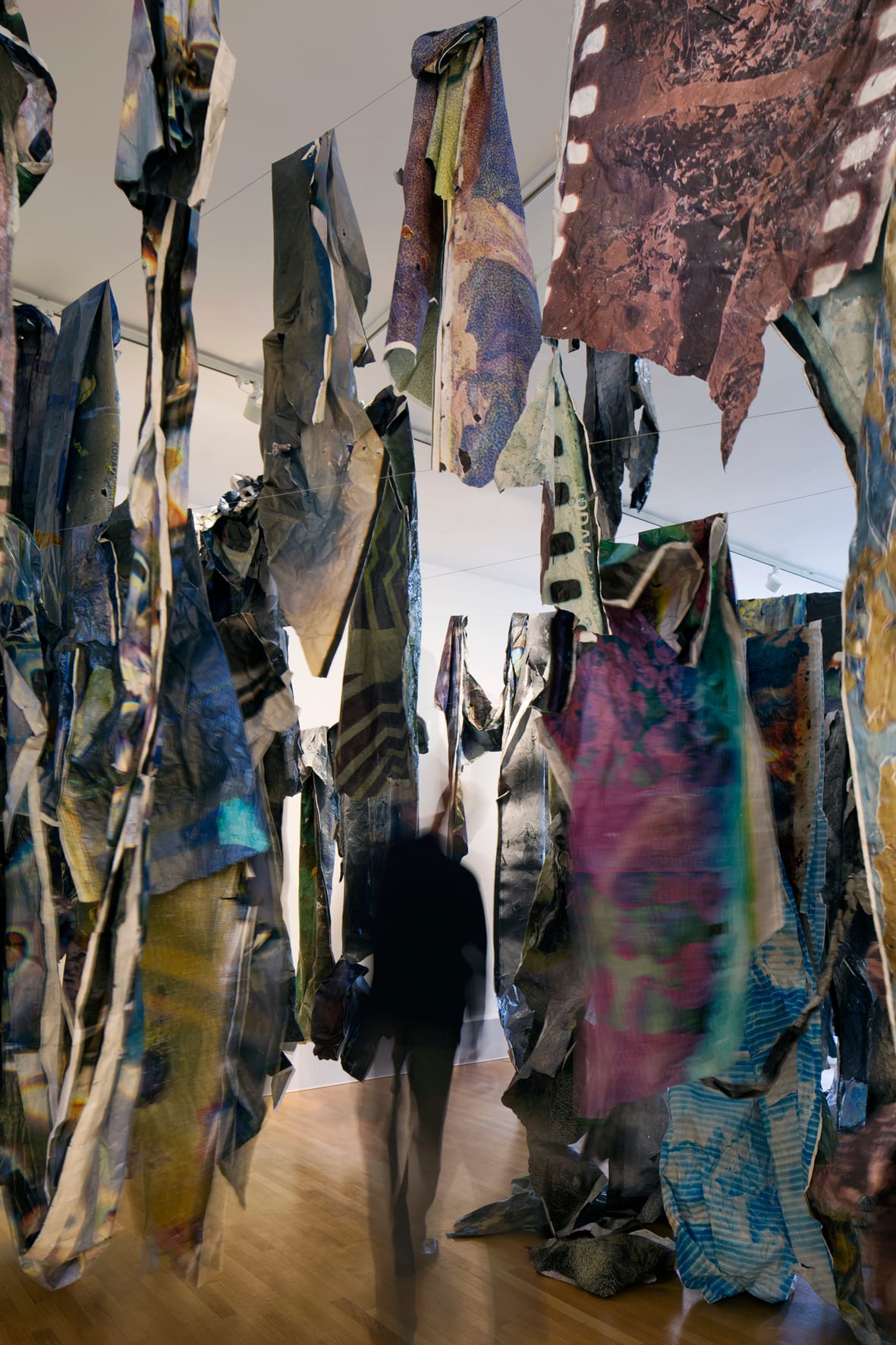 Installation shot of the exhibition Matter by Daisuke Yokota at Foam in 2017