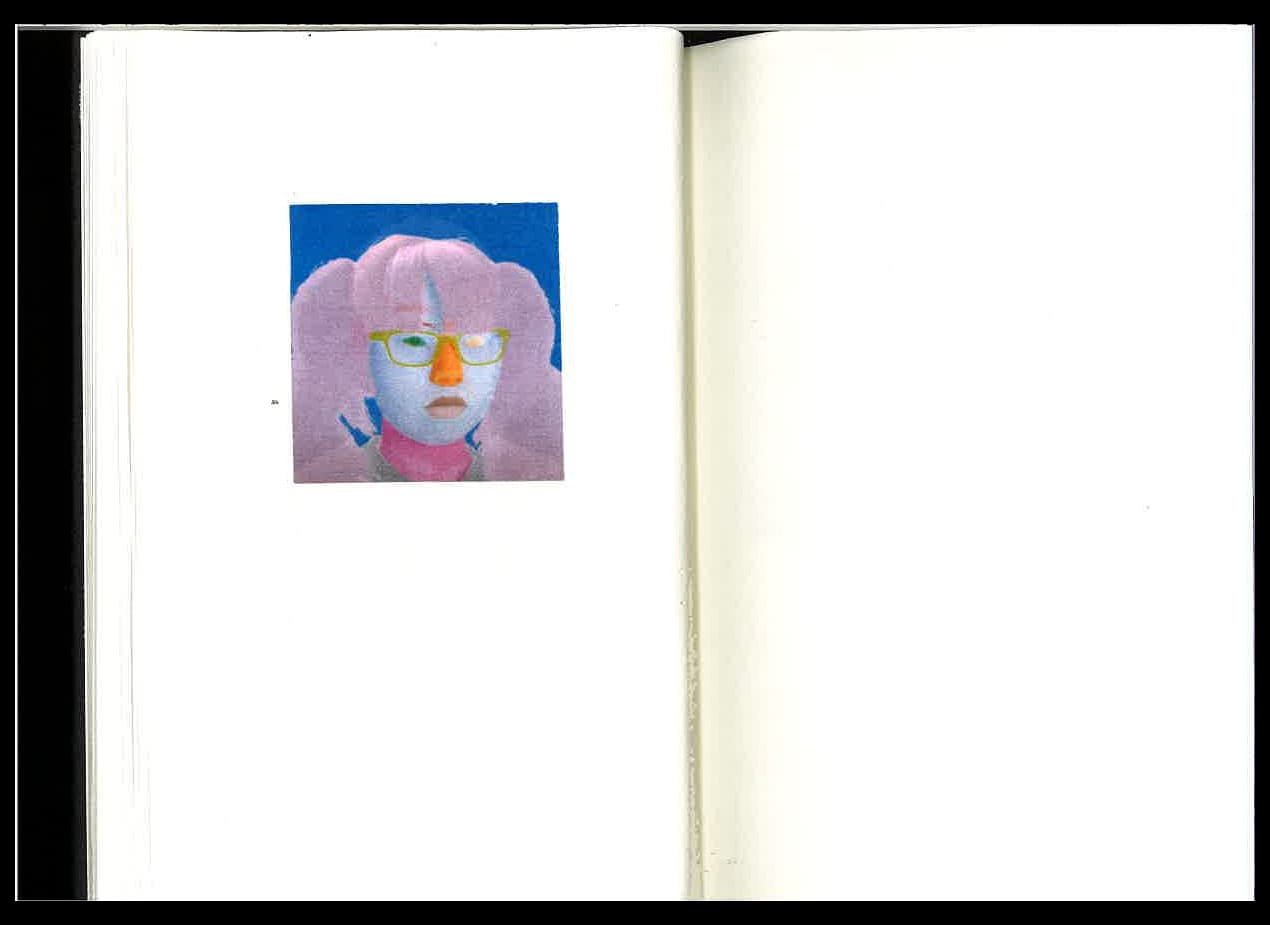 Scan of book spread from the research notebook of Sheung Yiu, from his project Interfaces of Predictions © Sheung Yiu