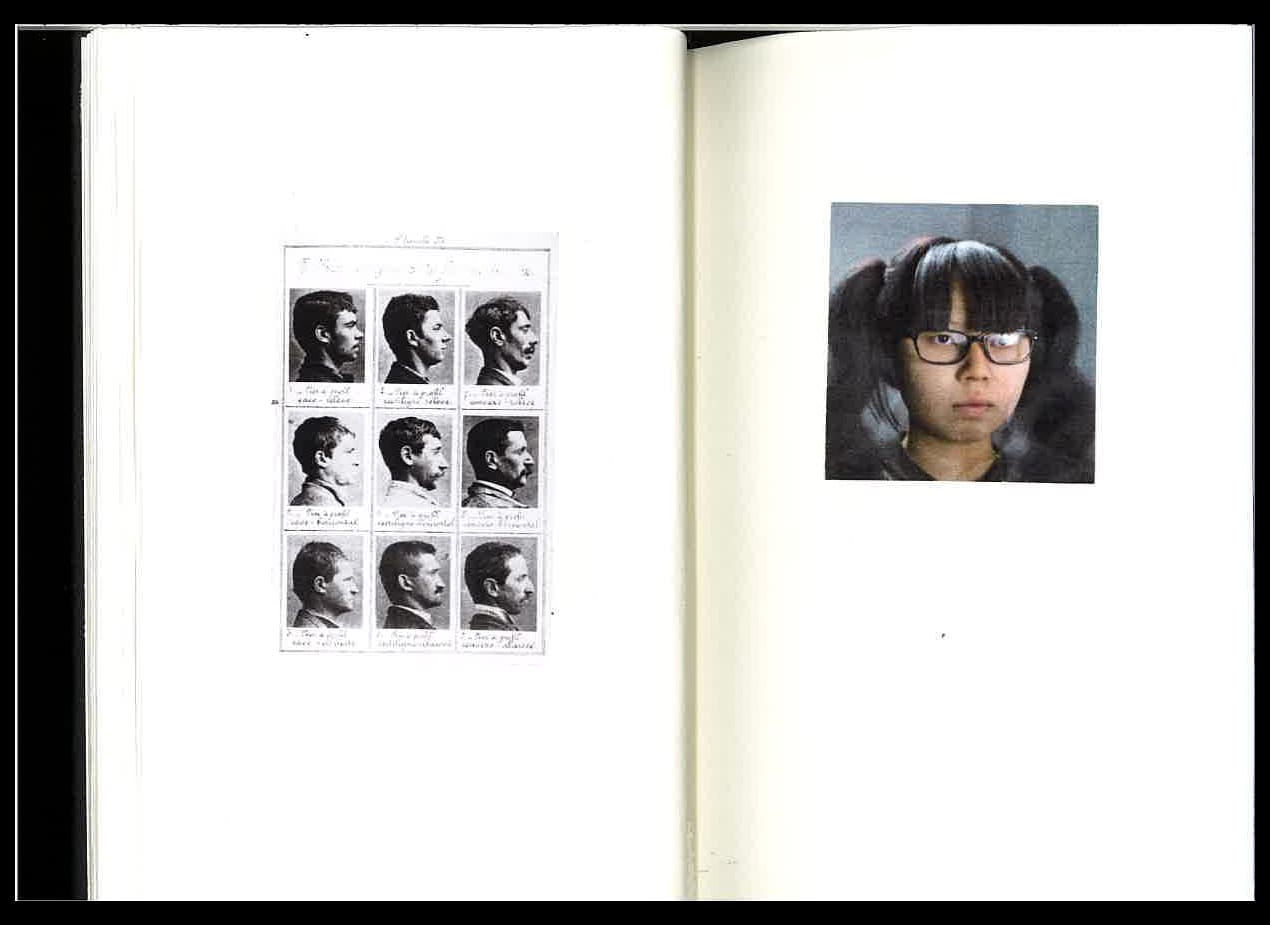 Scan of book spread from the research notebook of Sheung Yiu, from his project Interfaces of Predictions © Sheung Yiu