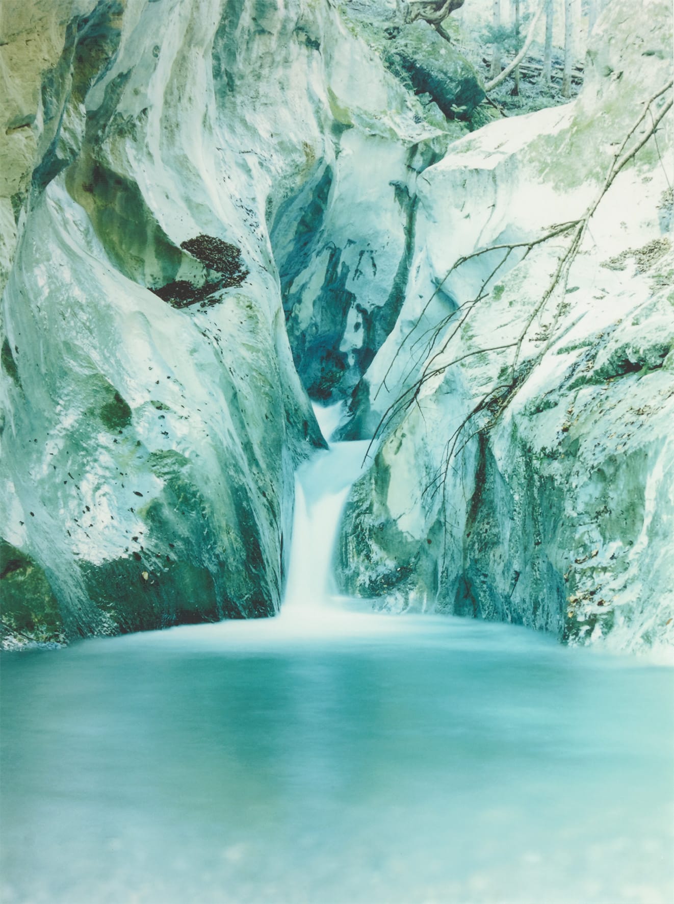 Een waterval.