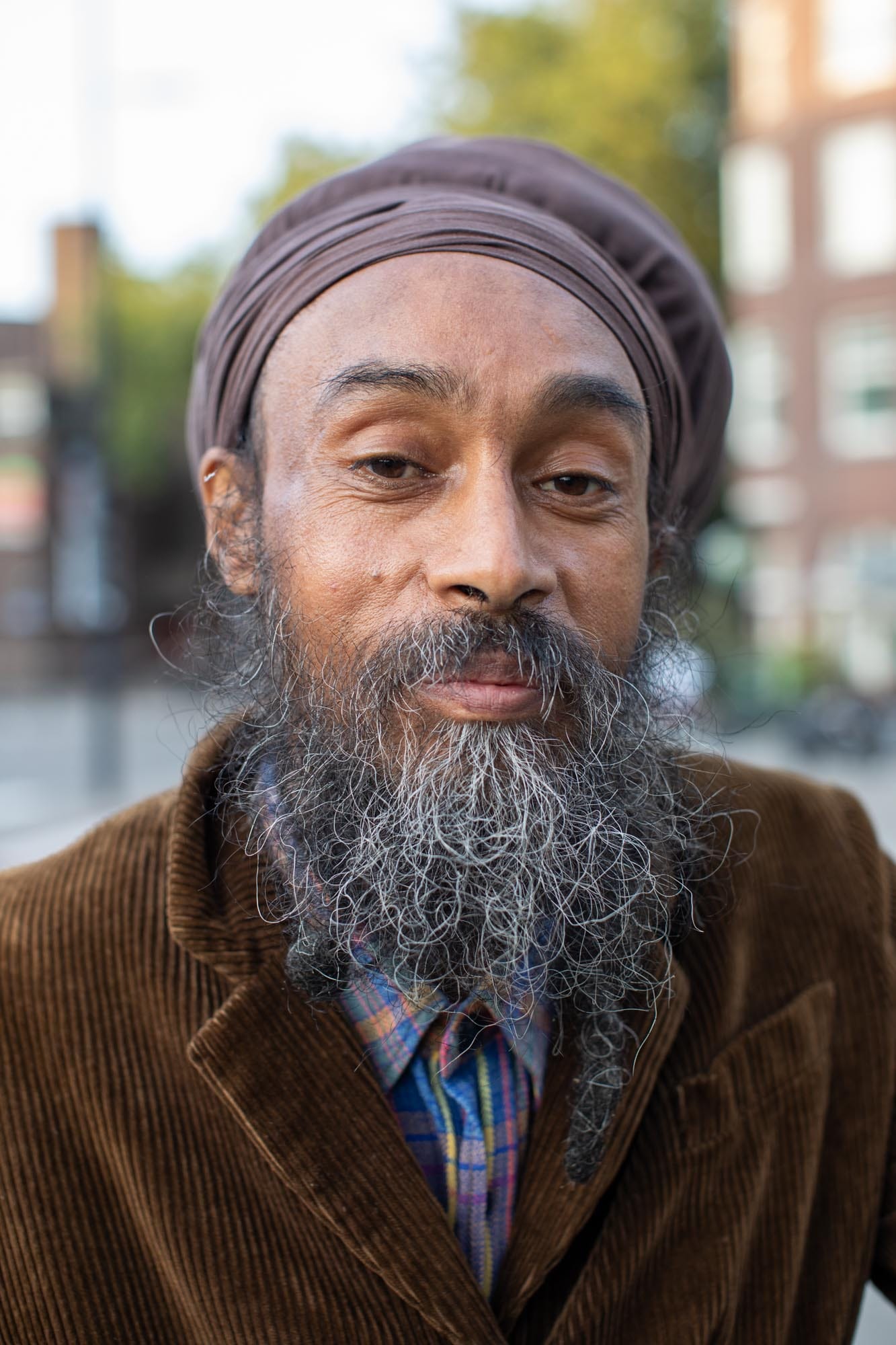 Portrait of a man in Delfshaven, Rotterdam. © Florian Braakman