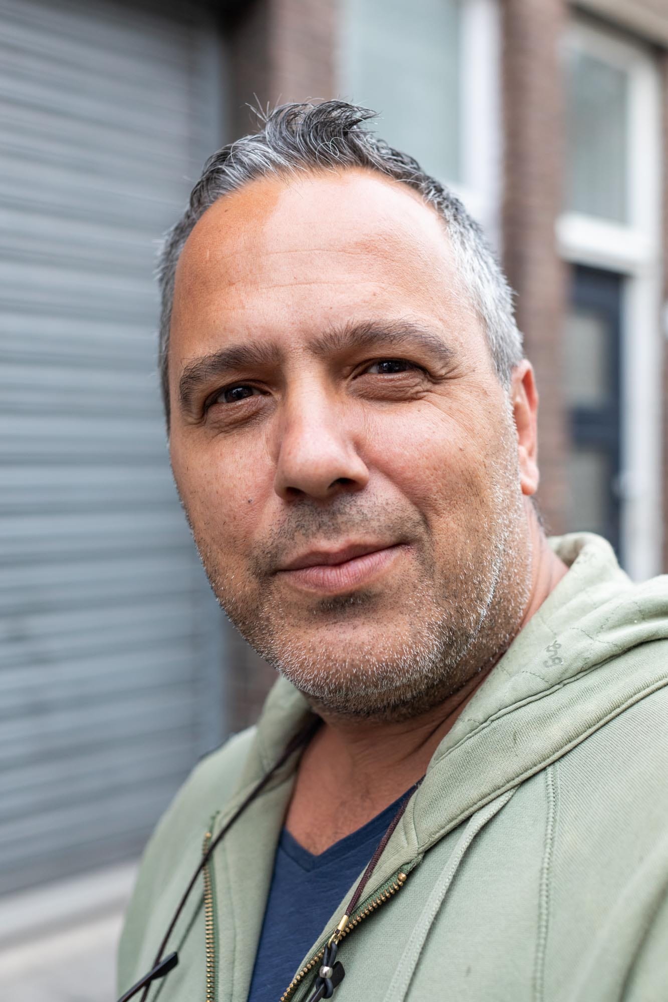 Portrait of a man in Delfshaven, Rotterdam. © Florian Braakman