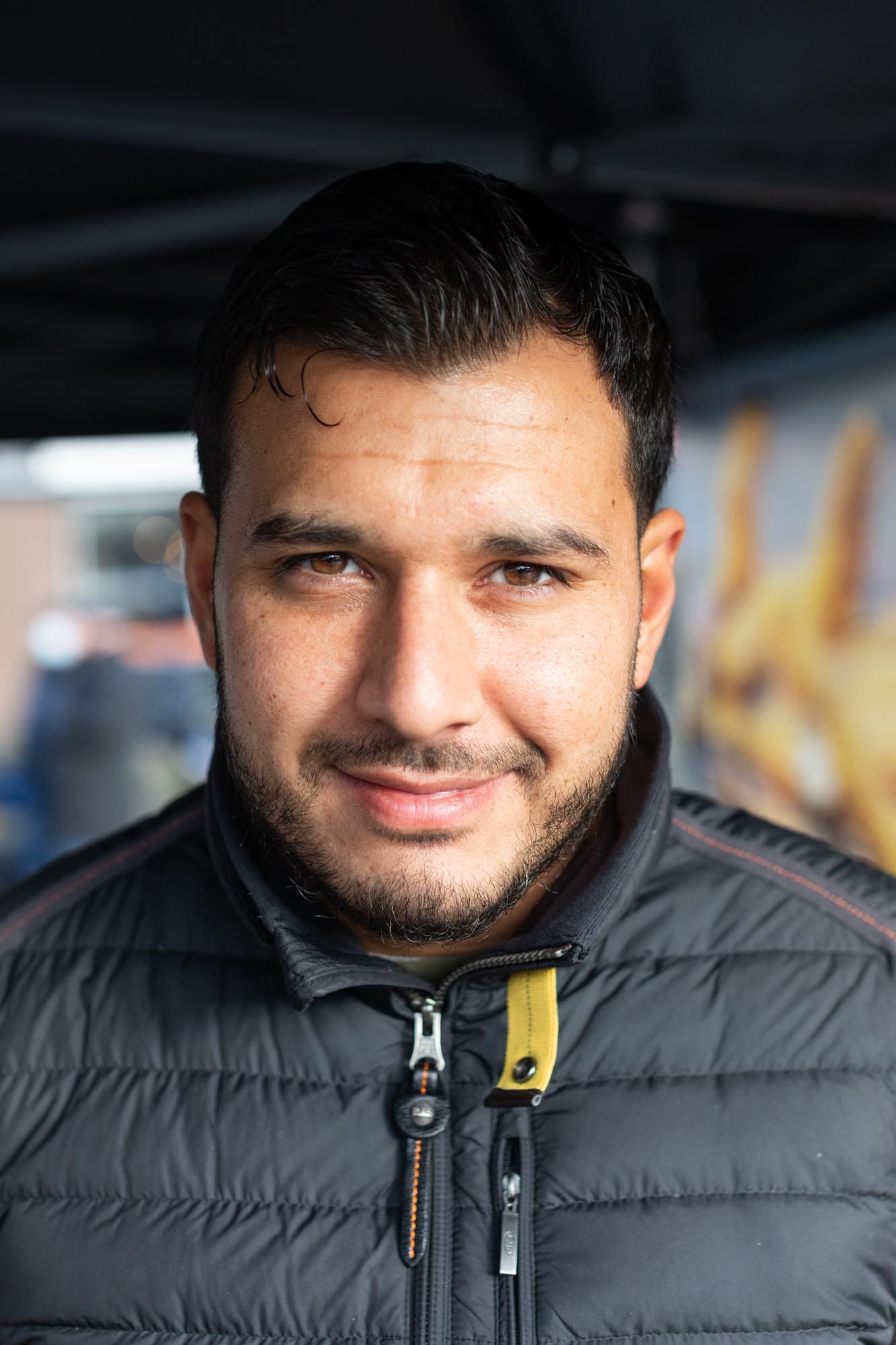 Portrait of a man in Delfshaven, Rotterdam. © Florian Braakman