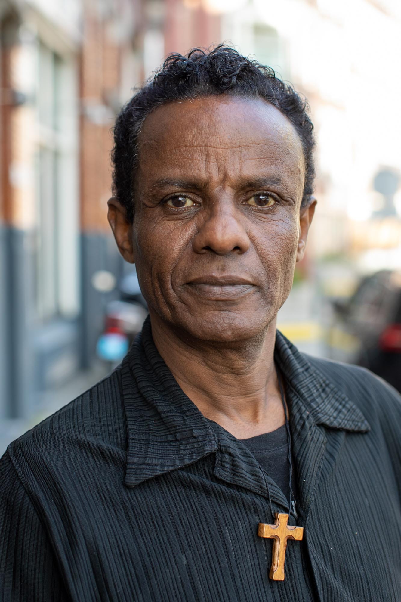Portrait of a man in Delfshaven, Rotterdam. © Florian Braakman
