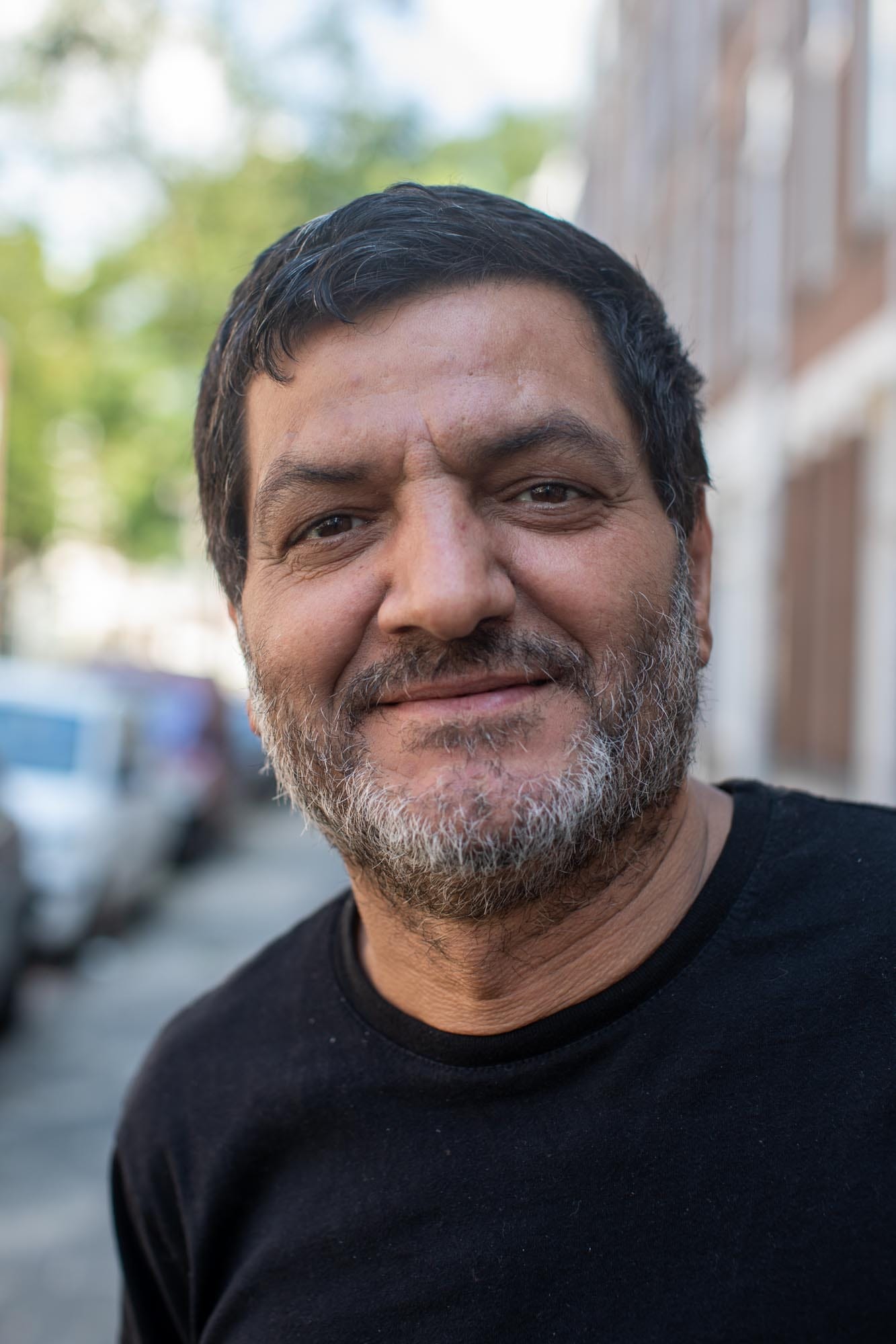 Portrait of a man in Delfshaven, Rotterdam. © Florian Braakman