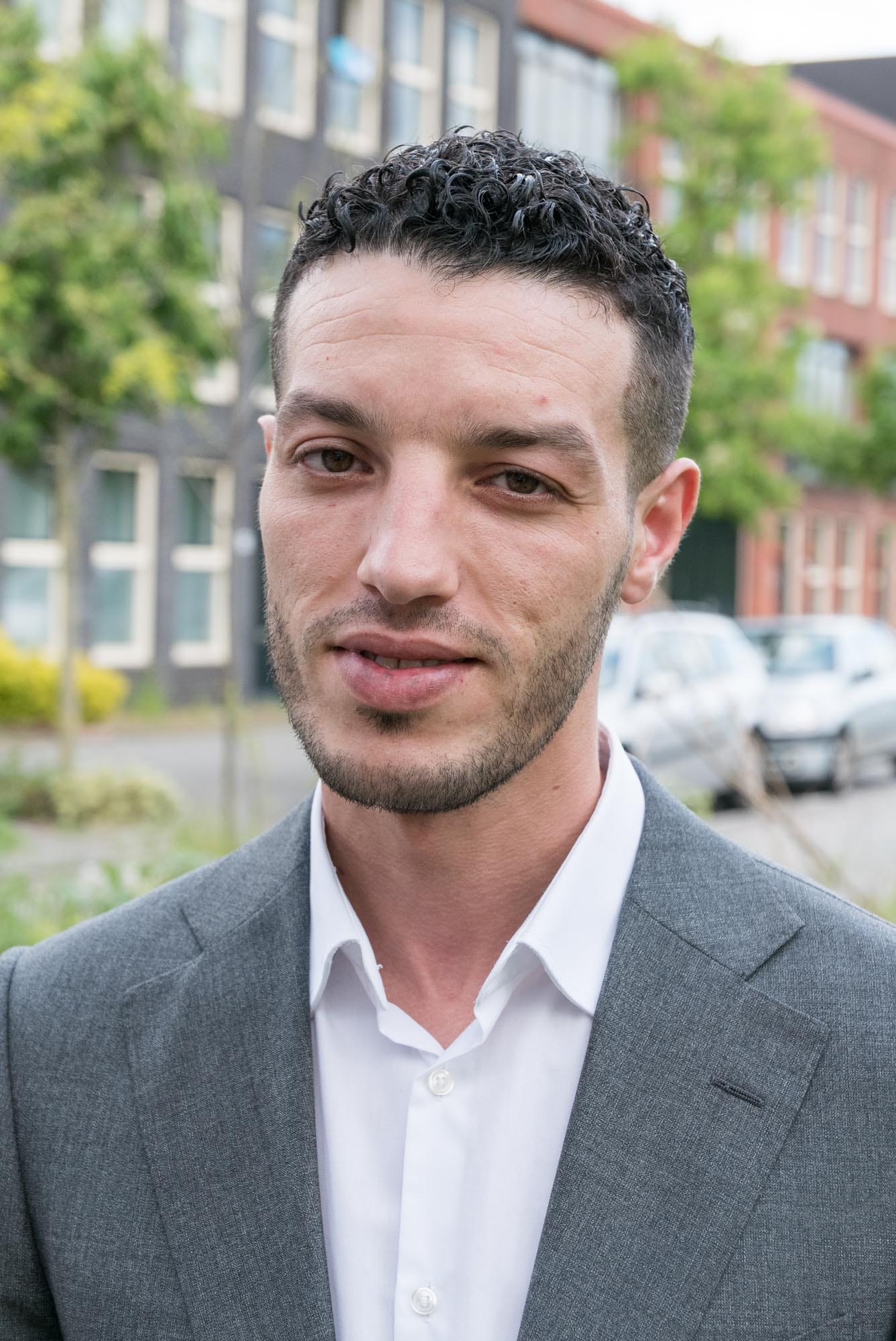 Portrait of a man in Delfshaven, Rotterdam. © Florian Braakman