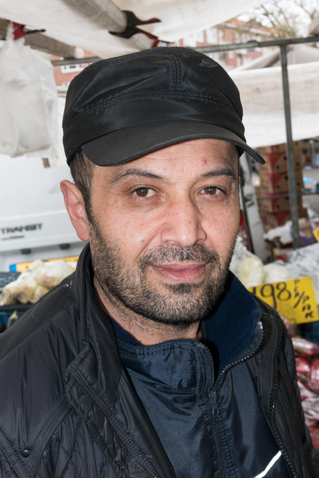 Portrait of a man in Delfshaven, Rotterdam. © Florian Braakman