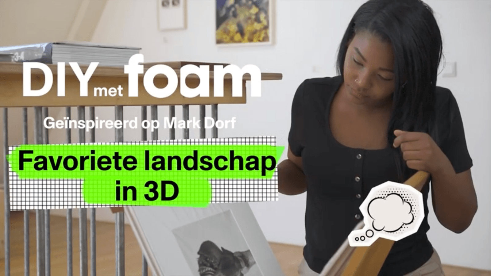 DIY met Foam still - inspired by Mark Dorf