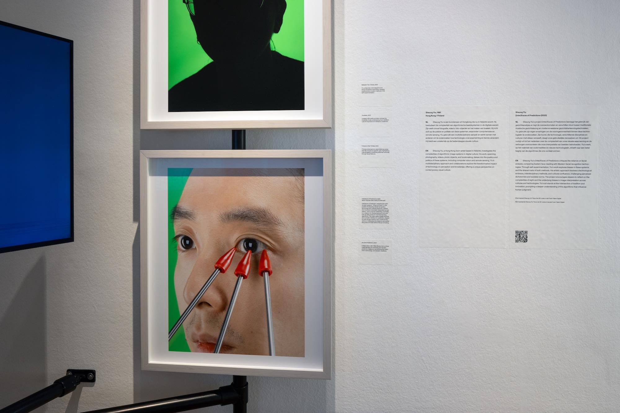 Installation view of the exhibition Foam Talent 2024-2025. Work by Sheung Yiu