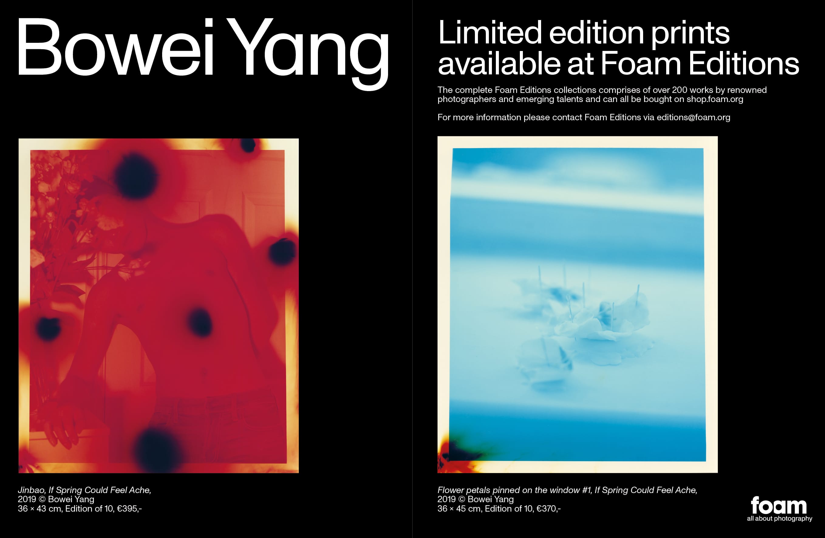 Spread of a photography magazine