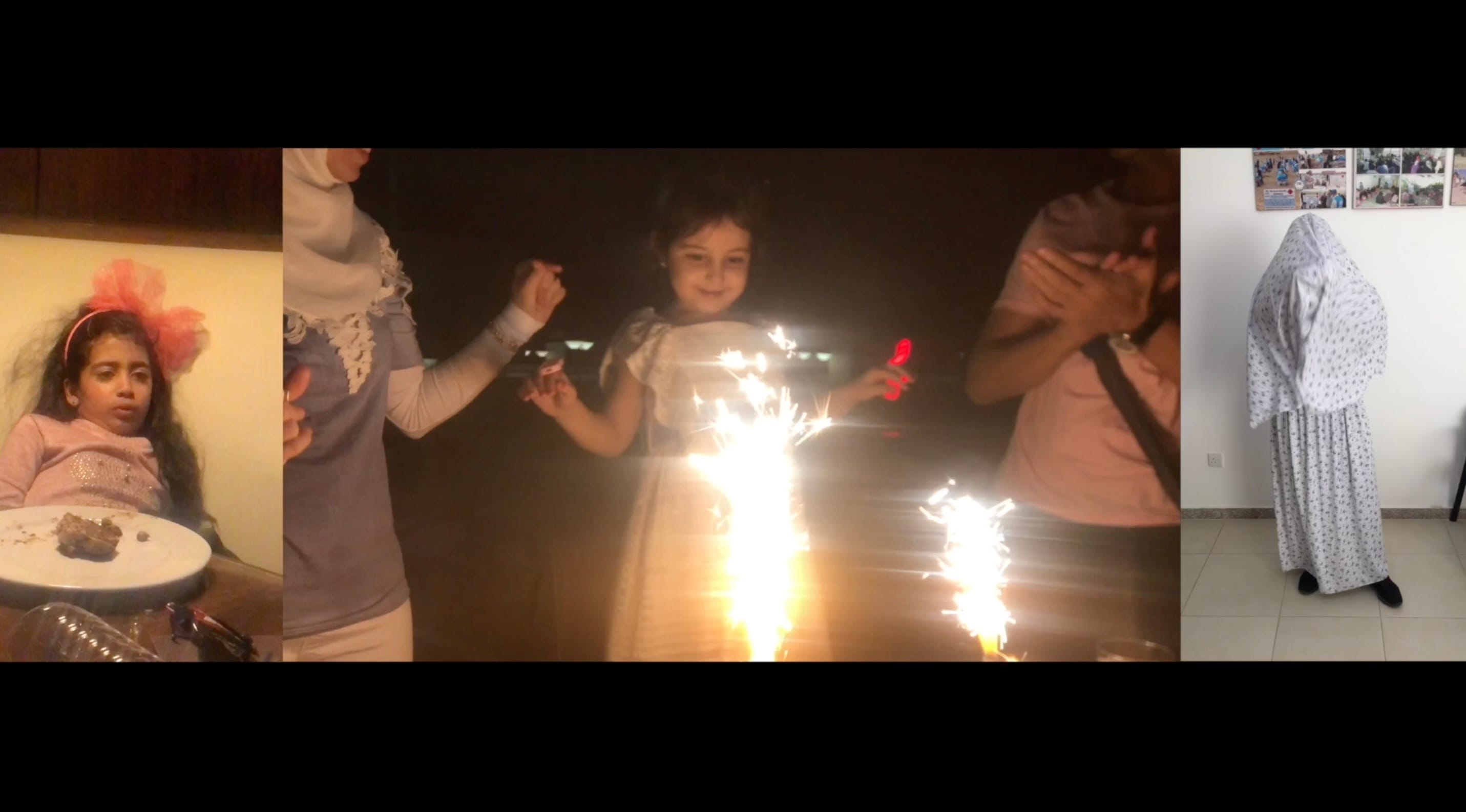 Screen shot from Alexandra Rose Howland's video work from the series Leave and Let Us Go
