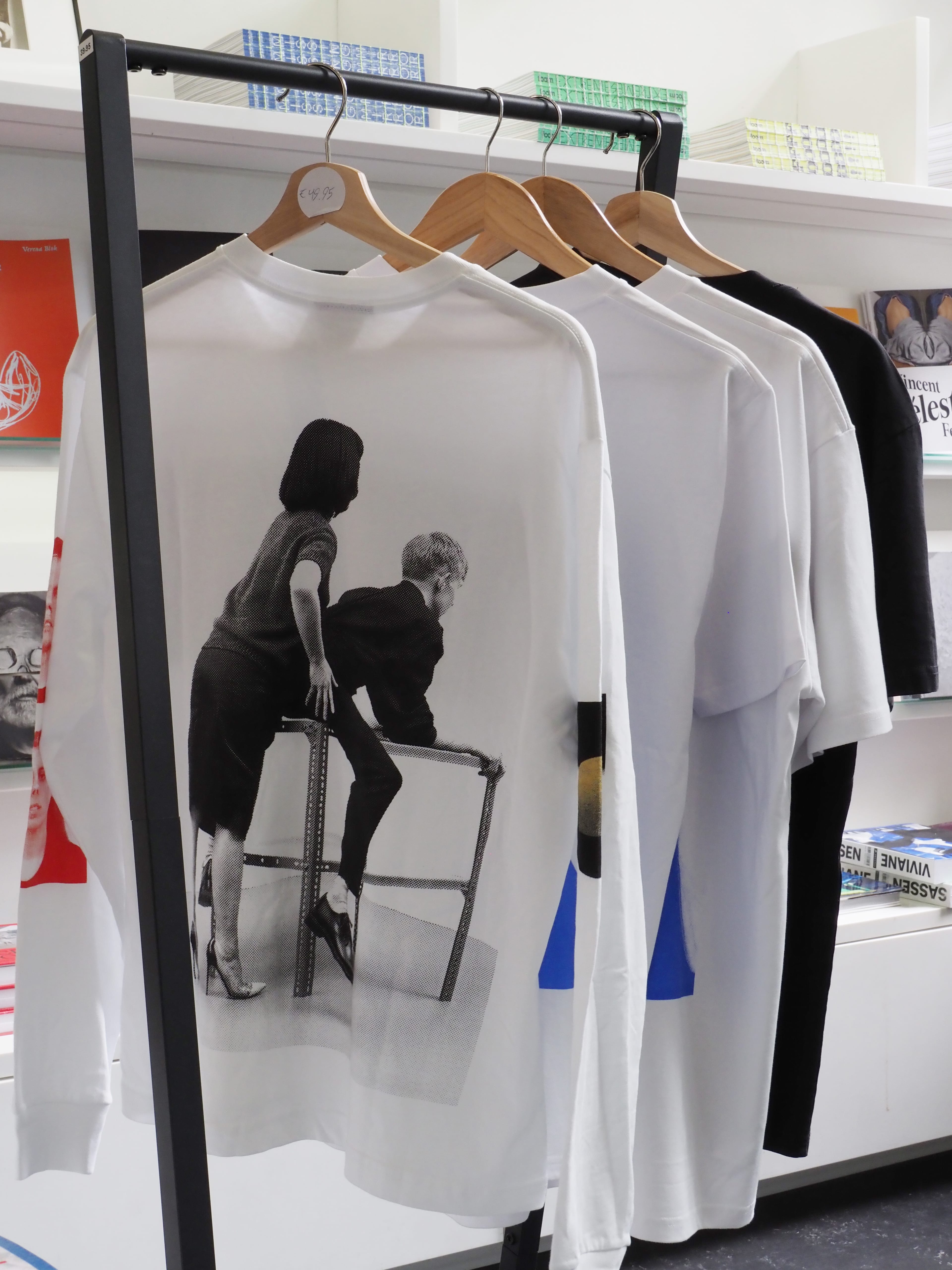 shirts on a hanger
