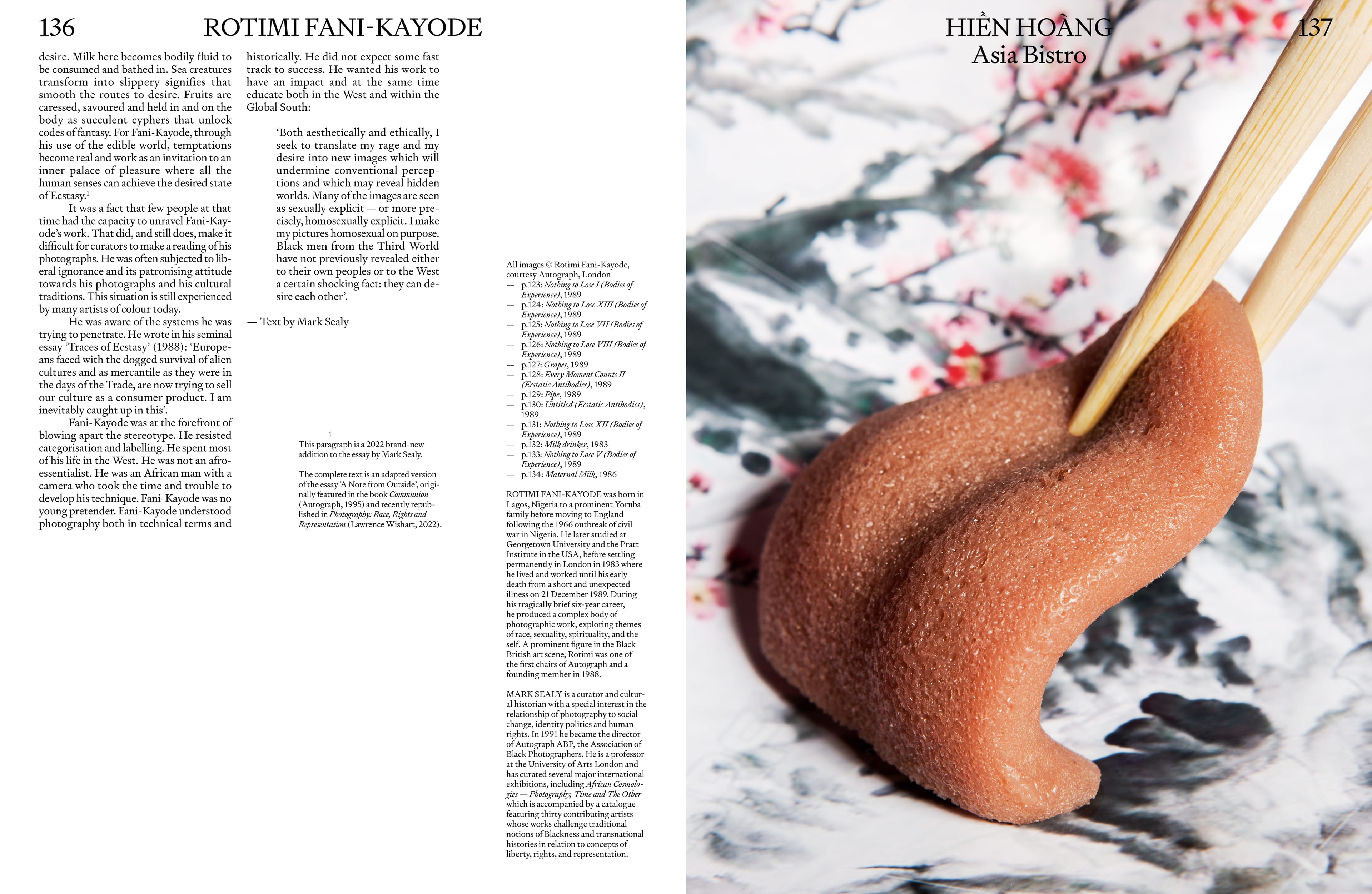 Spread text left image right