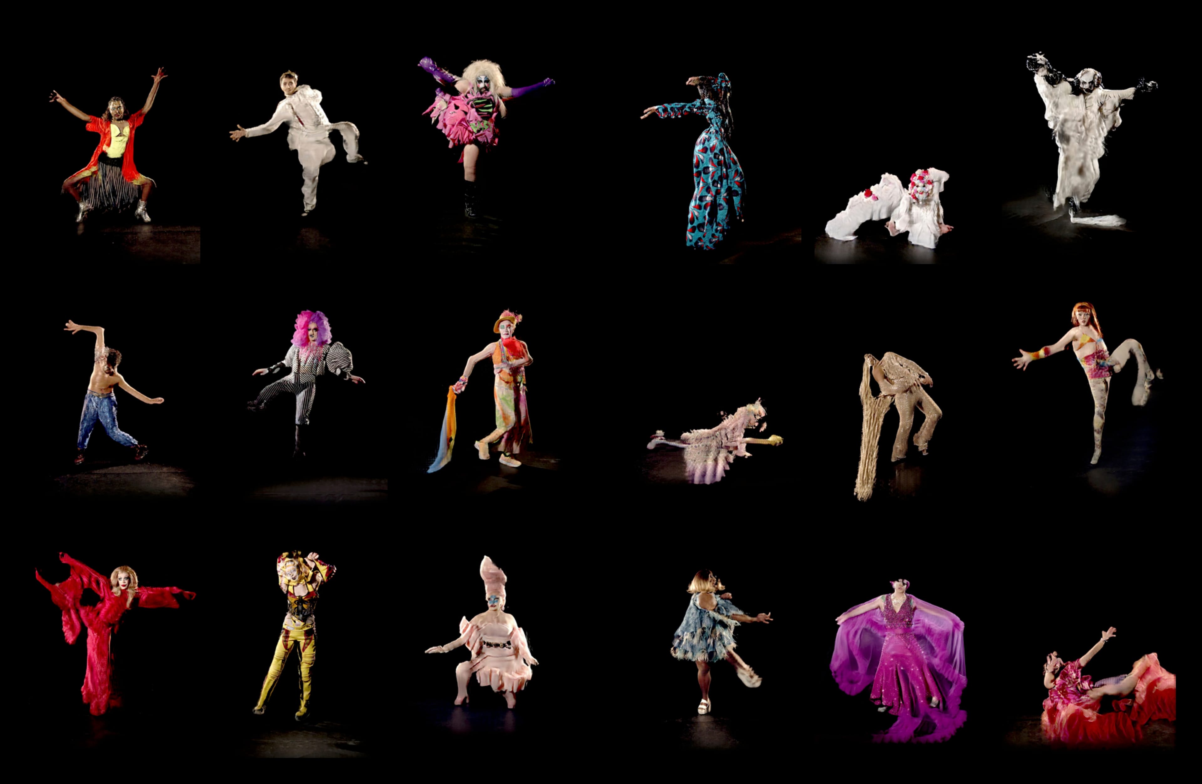 Spread from Foam Magazine #66 showing work by Jake Elwes