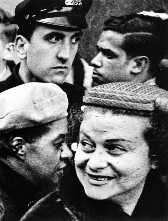 4 Heads New York, 1955 © William Klein