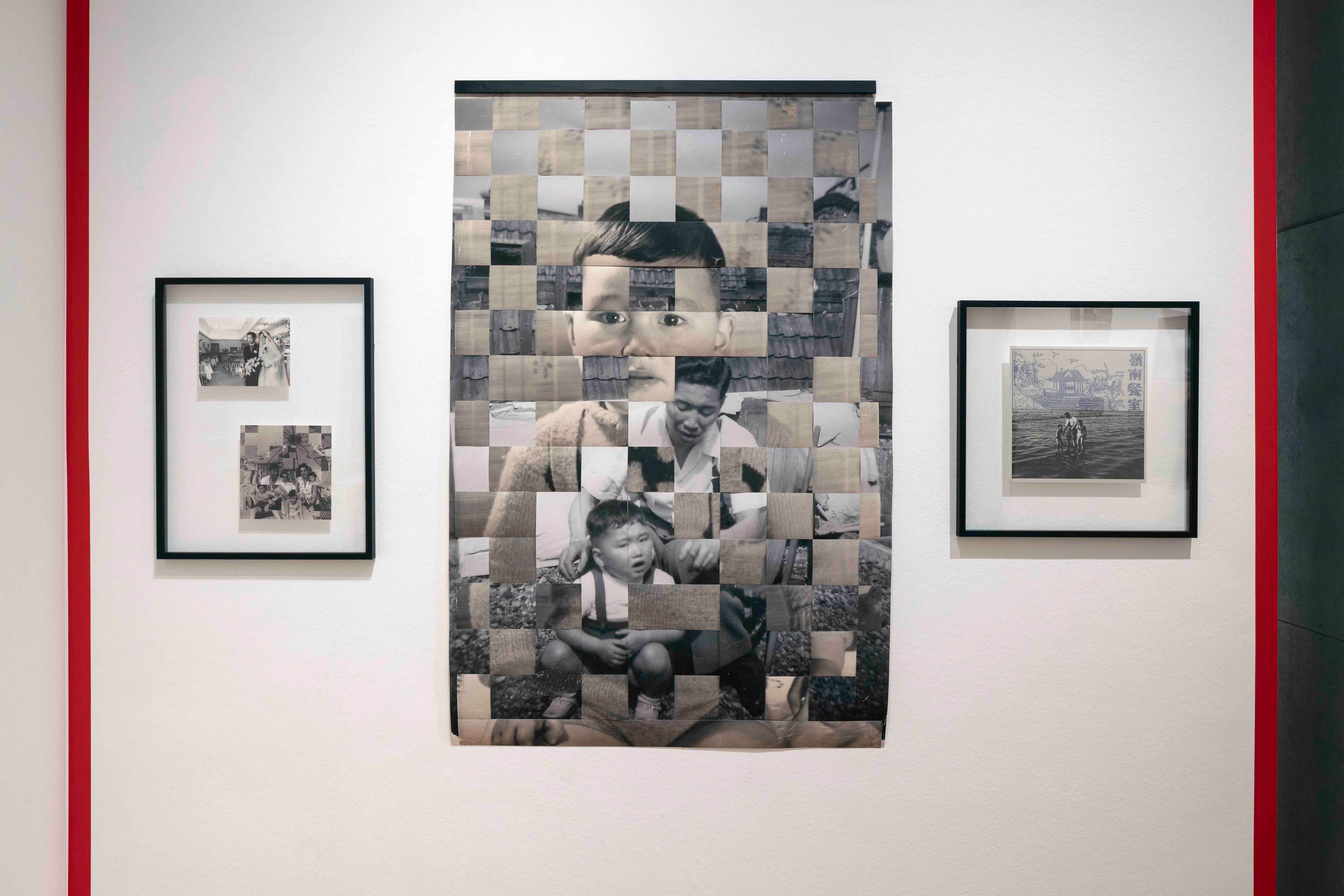 Installation shot of Words from Dad by Laura Chen © Foam. Photo: Christian van der Kooy