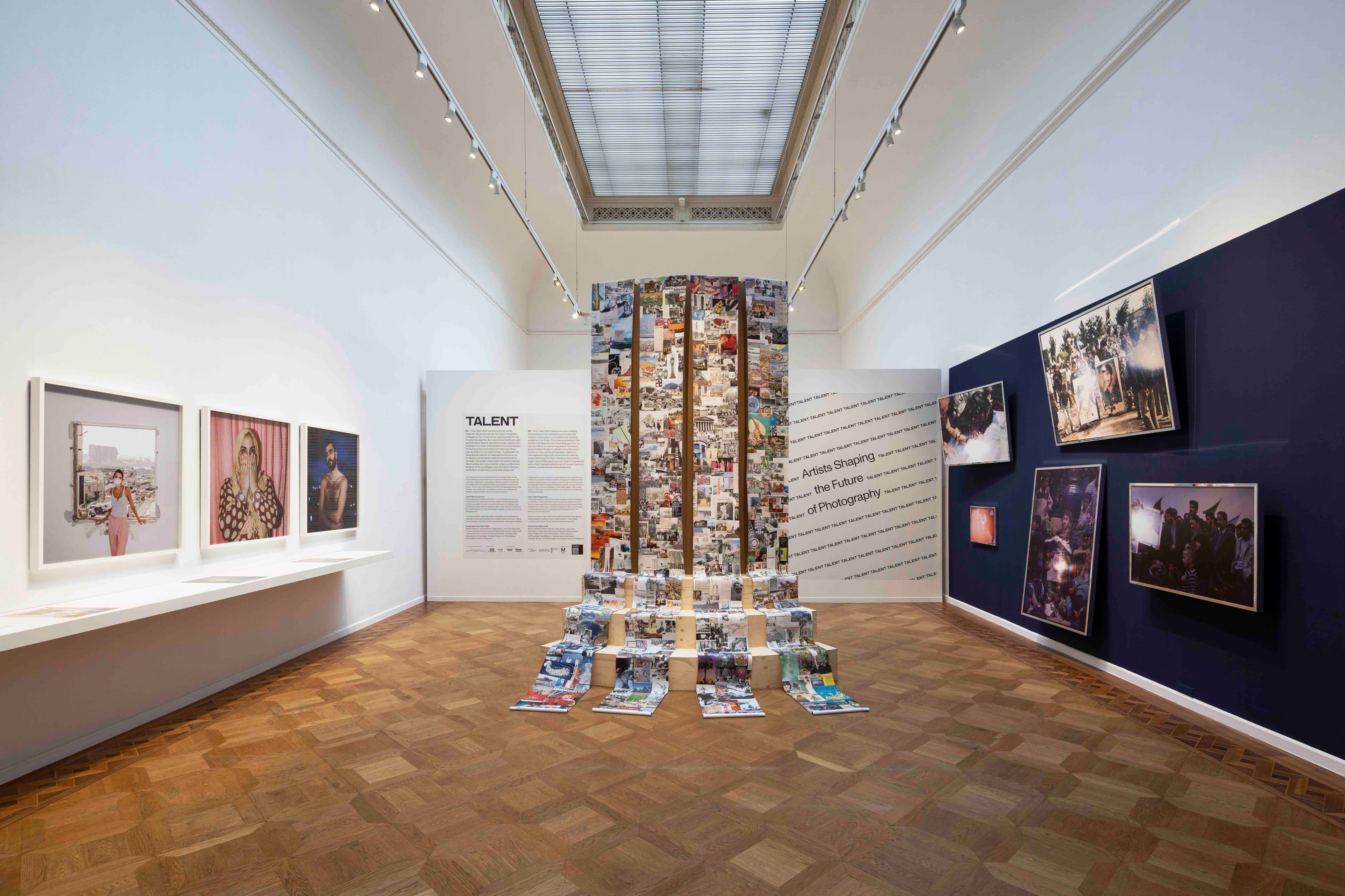 Installation shot of Good Hope by Carla Liesching in Foam Talent 2022 © Foam. Photo: Christian van der Kooy