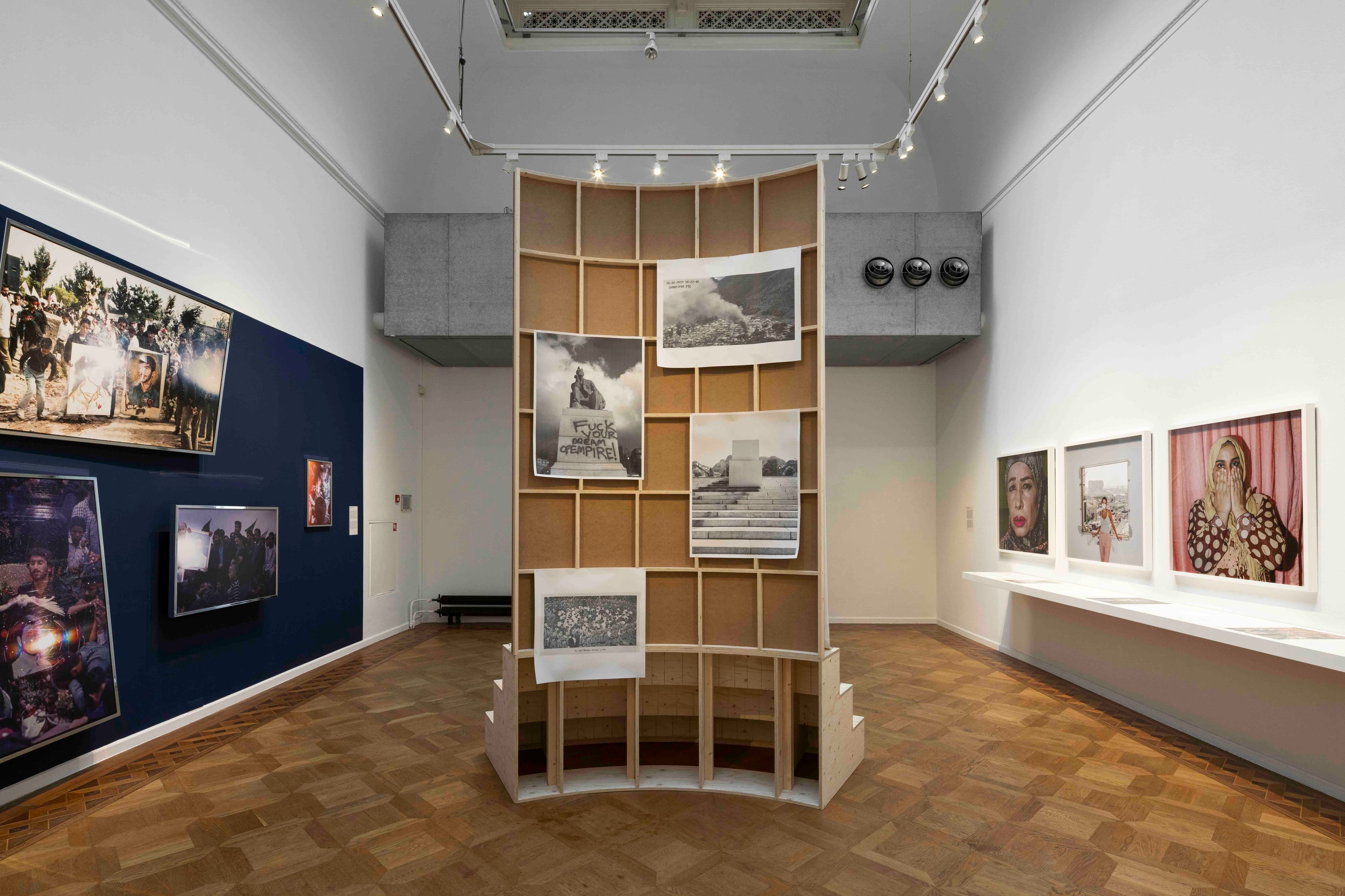 Installation shot of Good Hope by Carla Liesching in Foam Talent 2022 © Foam. Photo: Christian van der Kooy