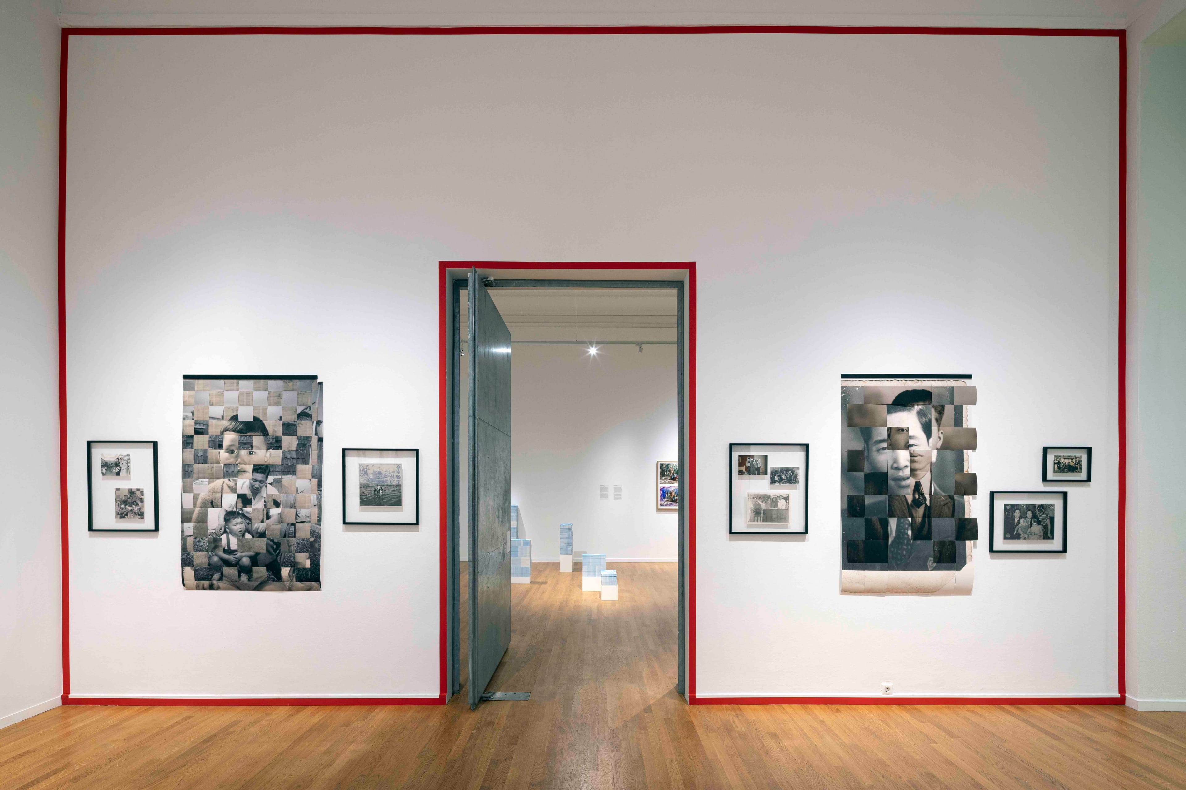 Installation shot of Words from Dad by Laura Chen © Foam. Photo: Christian van der Kooy