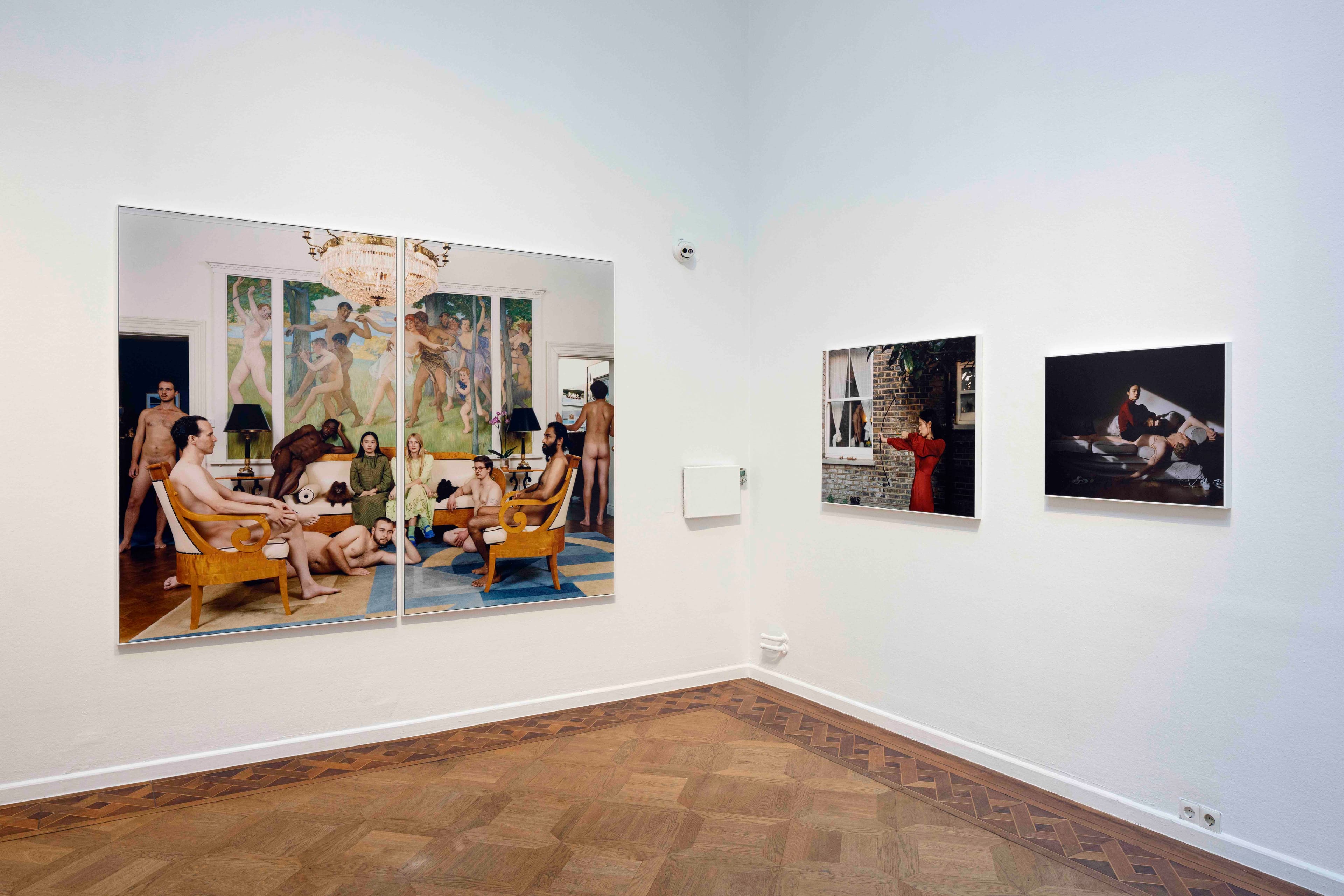 Installation shot of Paintings, Dreams and Love by Yushi Li © Foam. Photo: Christian van der Kooy