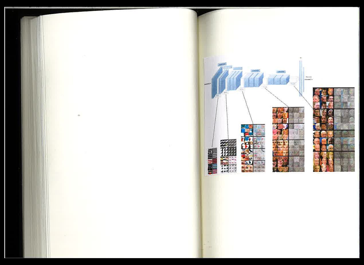 Scan of book spread from the research notebook of Sheung Yiu, from his project Interfaces of Predictions © Sheung Yiu