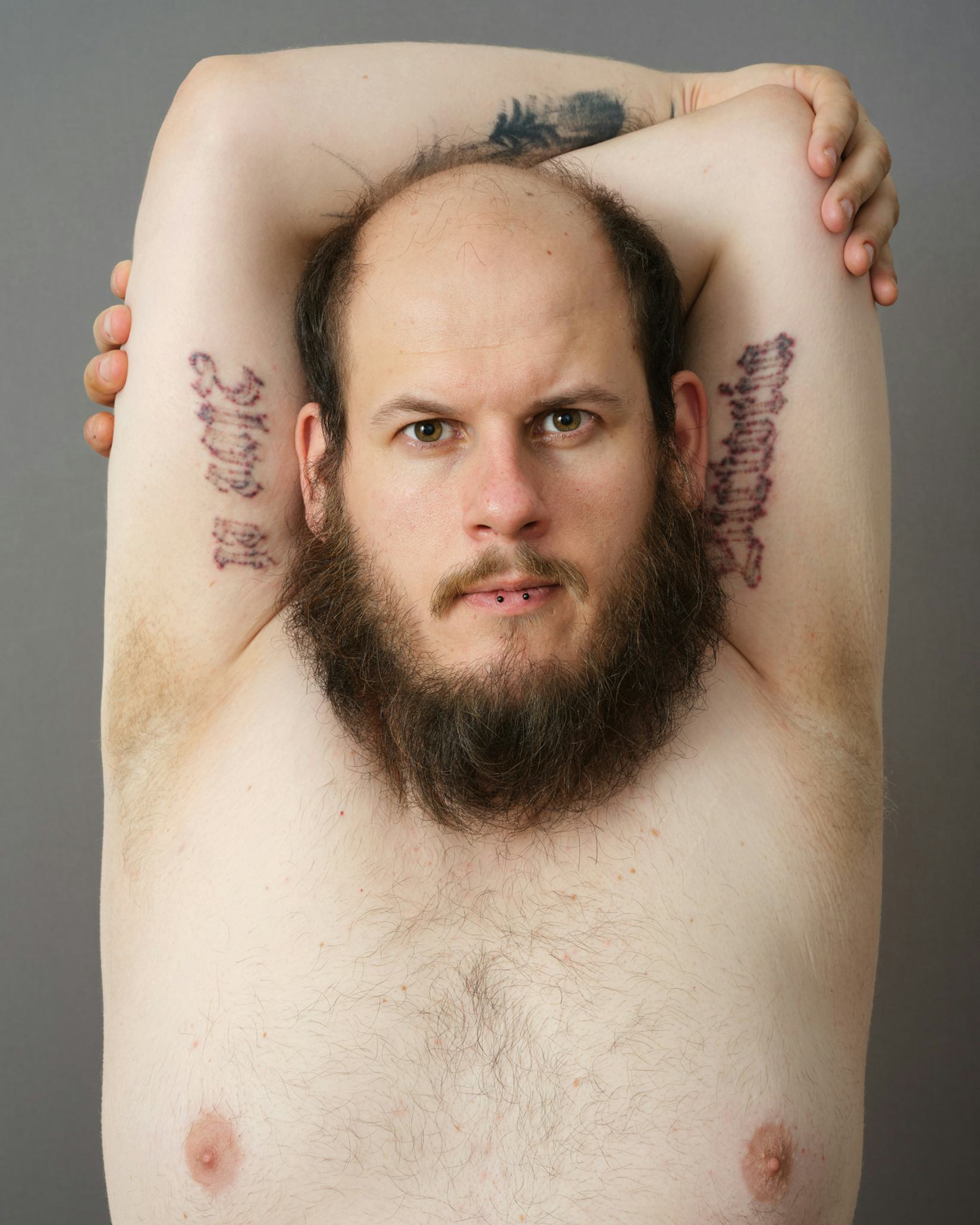 Man with tattoos 