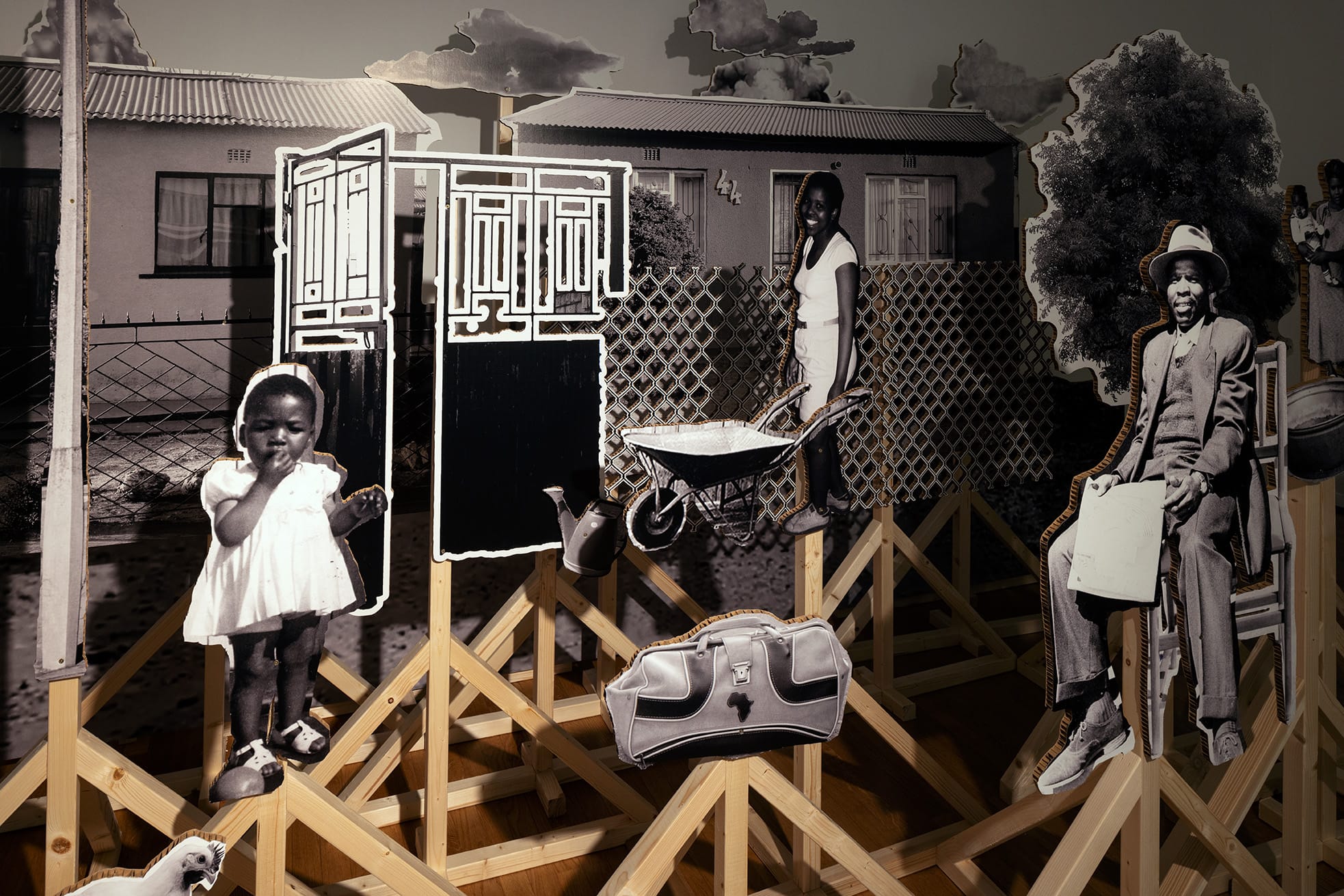 Lebohang Kganye exhibition collage