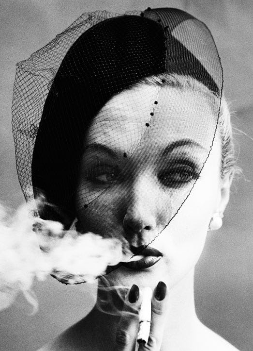 Smoke Veil Paris 1958 William Klein