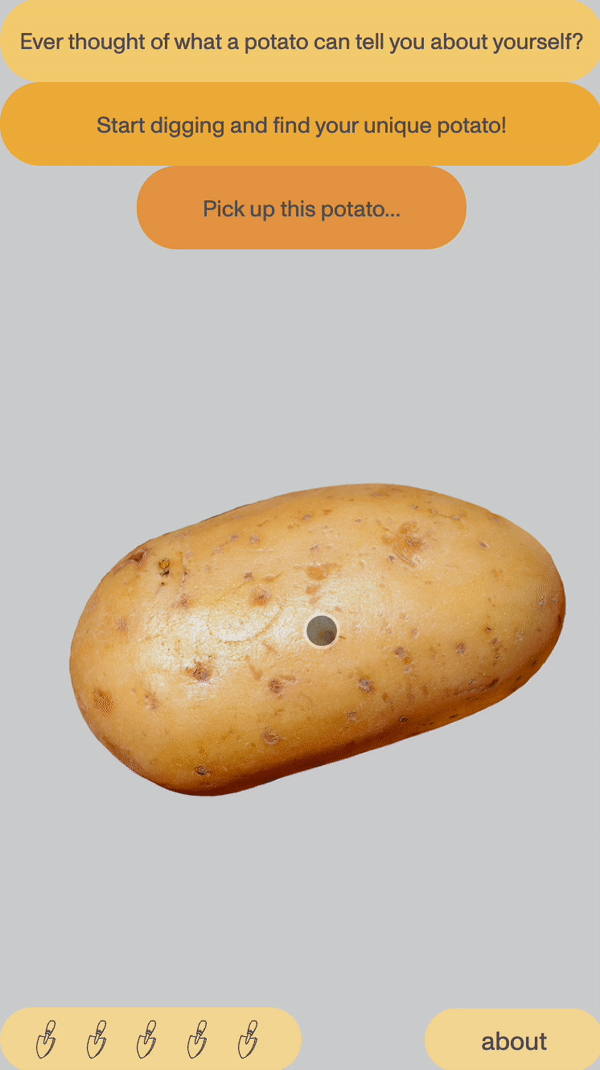 Take the Potatonality test and dig up your unique potato!